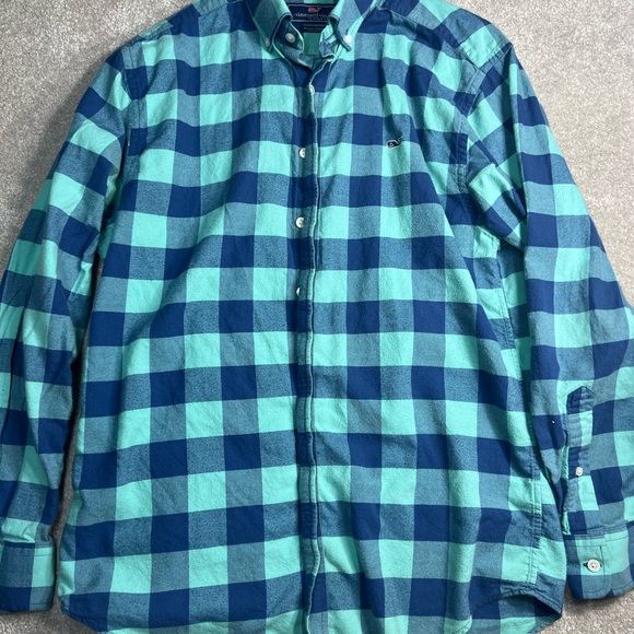 Vineyard Vines Other - Men's‎ Blue Checkered Shirt